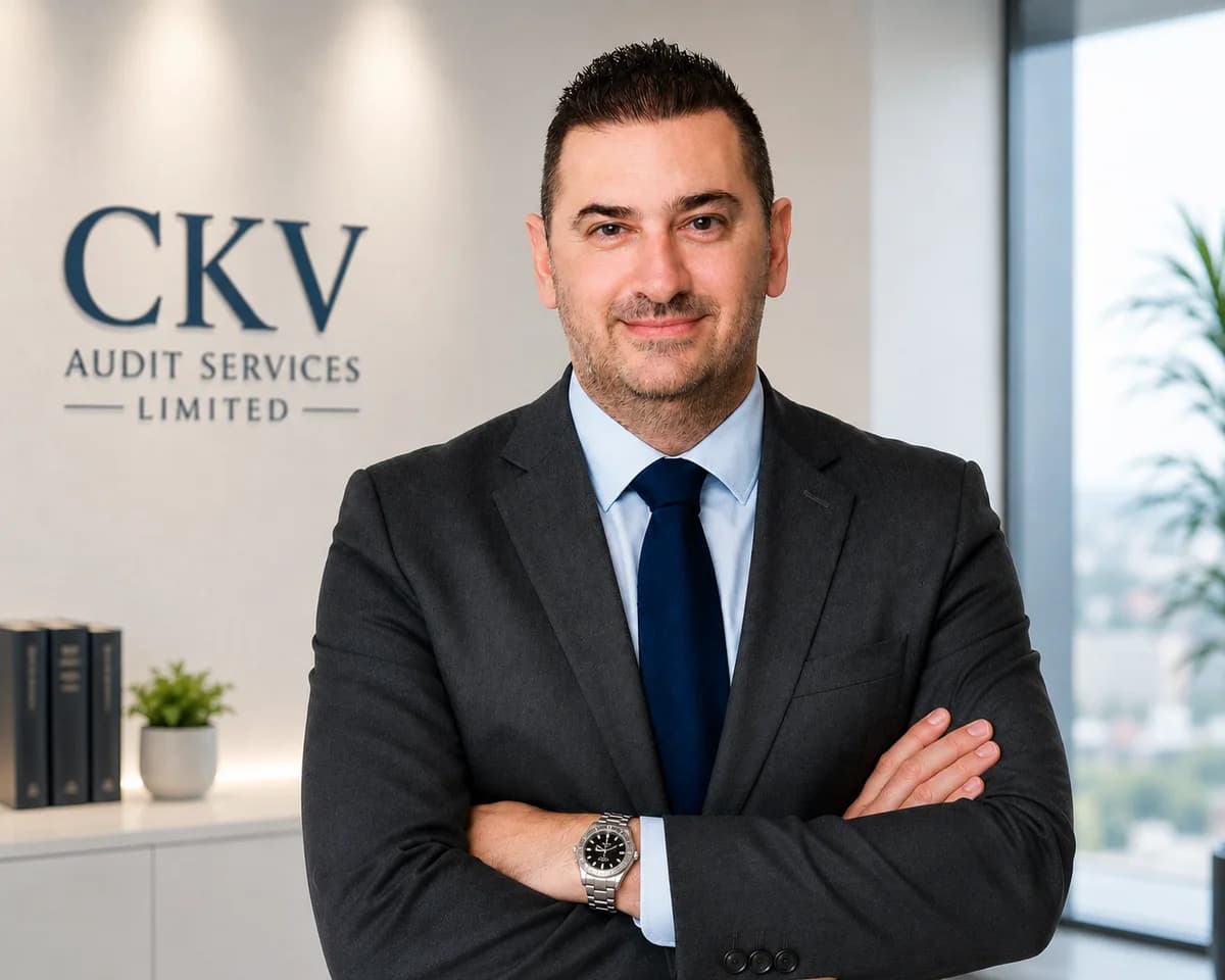 Christoforos Vrountos, Founder of CKV Audit Services